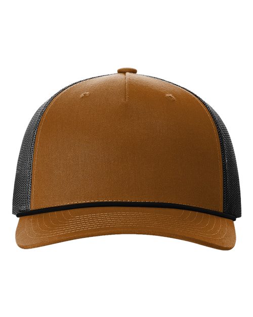 Richardson Five-Panel Trucker with Rope Custom Hat