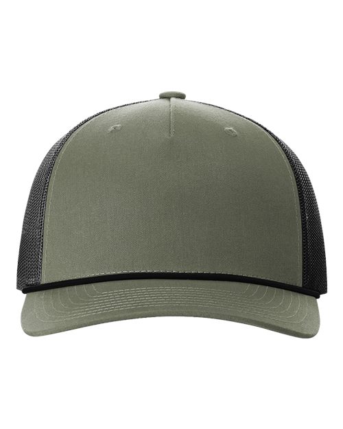 Richardson Five-Panel Trucker with Rope Custom Hat