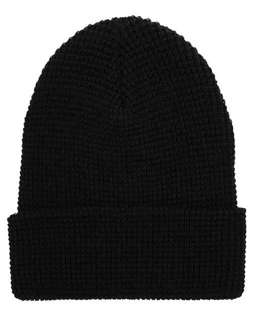 Yupoong Waffle Custom Cuffed Beanie