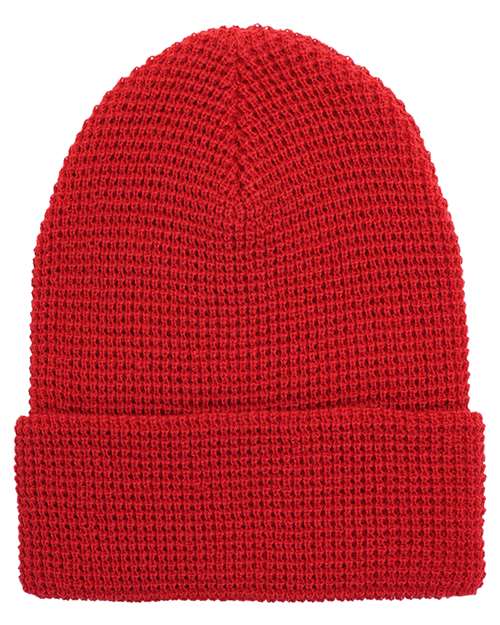 Yupoong Waffle Custom Cuffed Beanie