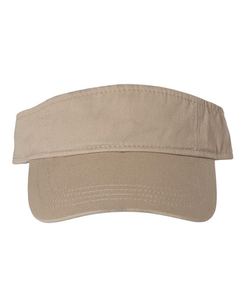 Valucap Bio-Washed Custom Visor