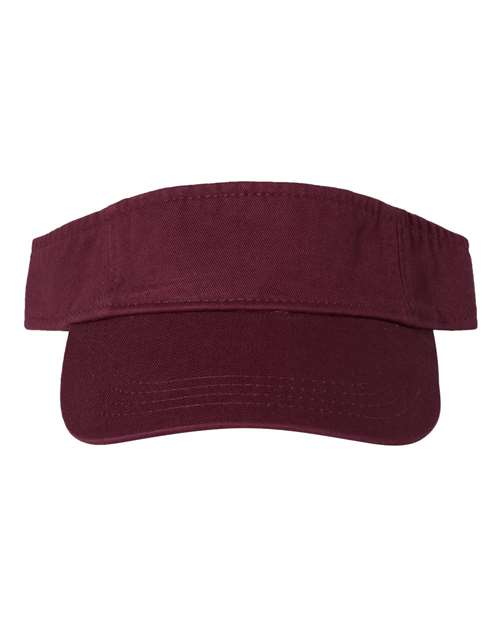 Valucap Bio-Washed Custom Visor