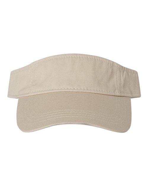 Valucap Bio-Washed Custom Visor