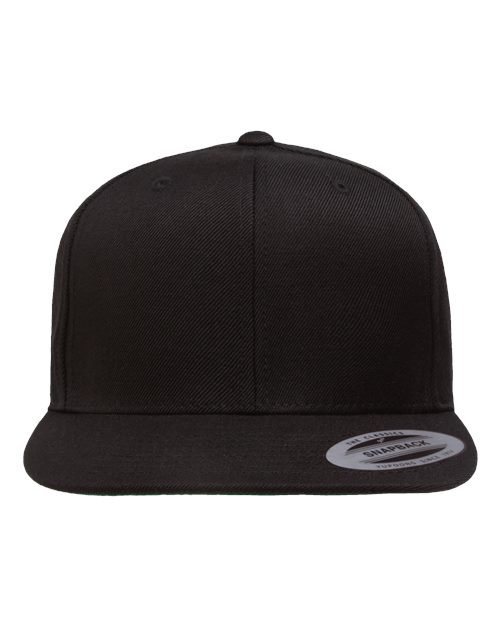 Yupoong Premium Flat Bill Custom Snapback Hat