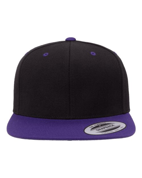 Yupoong Premium Flat Bill Custom Snapback Hat