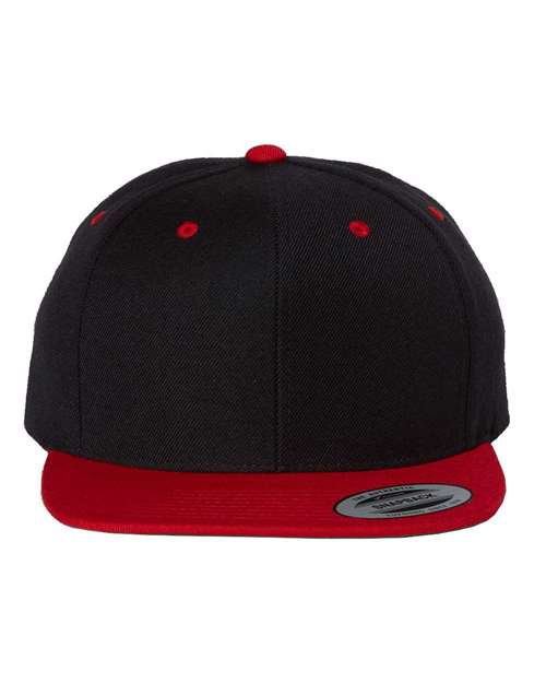 Yupoong Premium Flat Bill Custom Snapback Hat