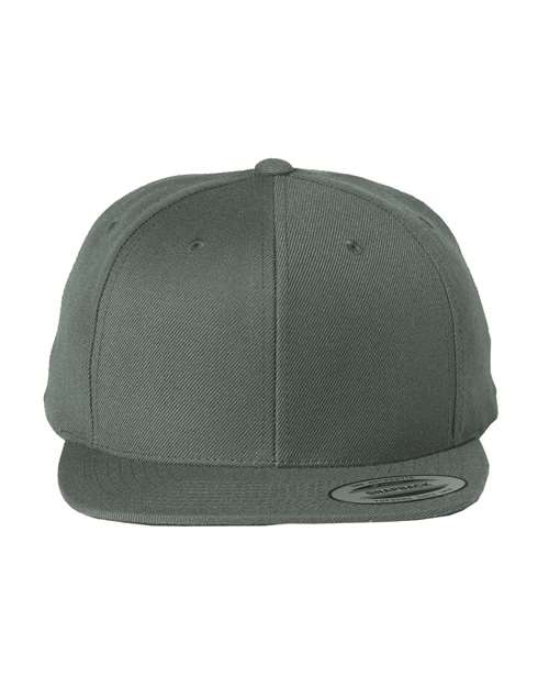 Yupoong Premium Flat Bill Custom Snapback Hat