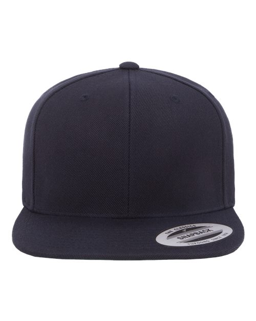 Yupoong Premium Flat Bill Custom Snapback Hat