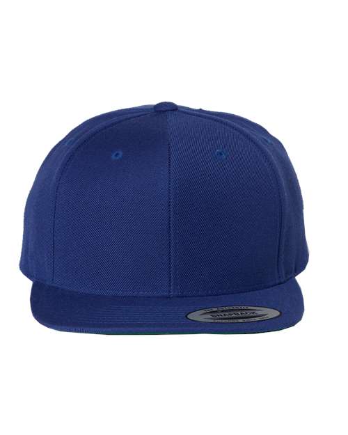 Yupoong Premium Flat Bill Custom Snapback Hat