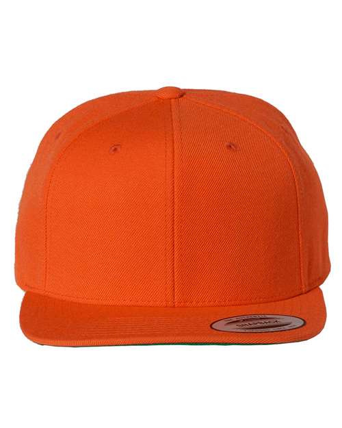 Yupoong Premium Flat Bill Custom Snapback Hat