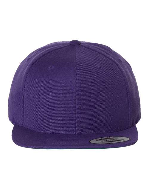 Yupoong Premium Flat Bill Custom Snapback Hat