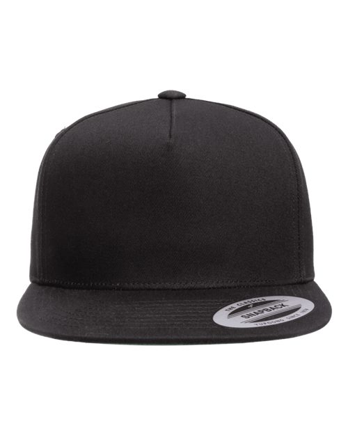 Yupoong Five-Panel Cotton Twill Snapback Hat