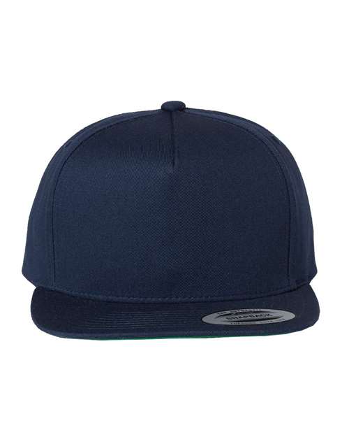 Yupoong Five-Panel Cotton Twill Snapback Hat