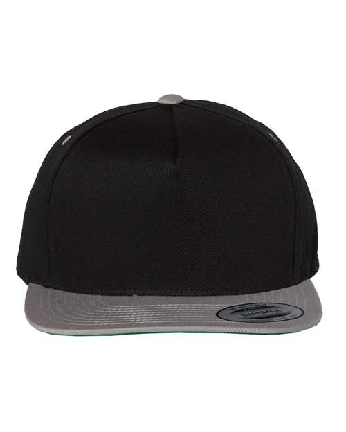 Yupoong Five-Panel Cotton Twill Snapback Hat