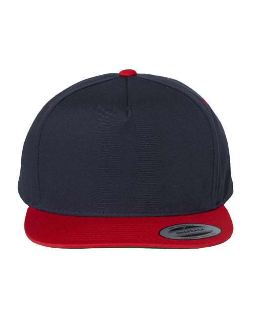 Yupoong Five-Panel Cotton Twill Snapback Hat