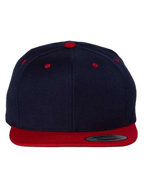 Yupoong Premium Flat Bill Custom Snapback Hat