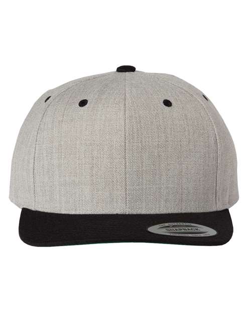 Yupoong Premium Flat Bill Custom Snapback Hat