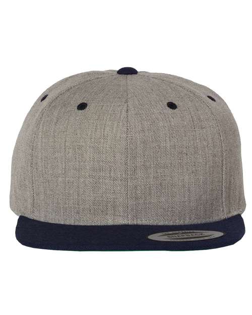 Yupoong Premium Flat Bill Custom Snapback Hat