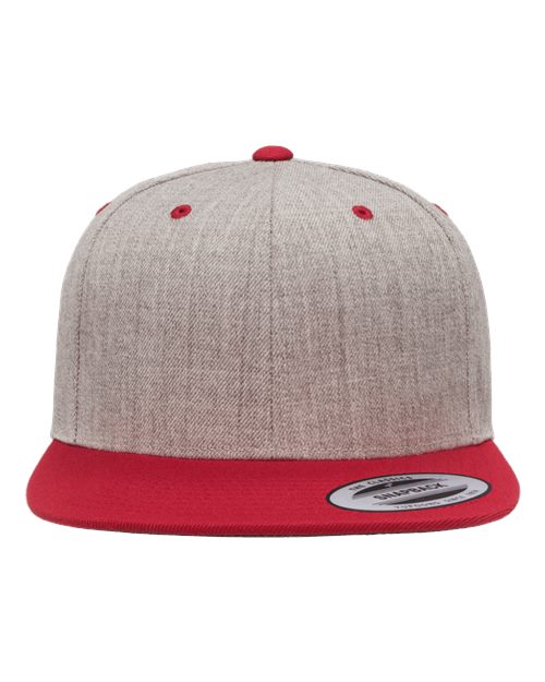 Yupoong Premium Flat Bill Custom Snapback Hat