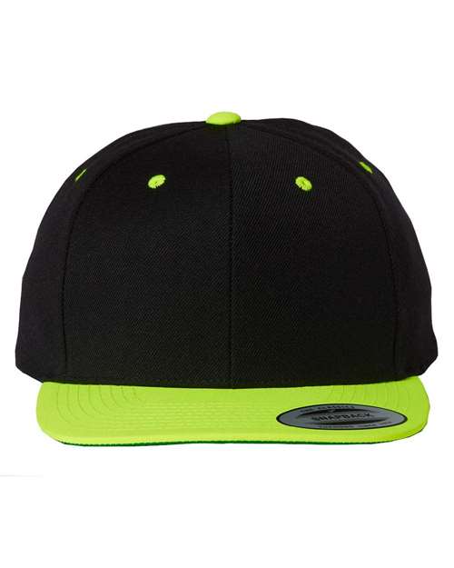 Yupoong Premium Flat Bill Custom Snapback Hat