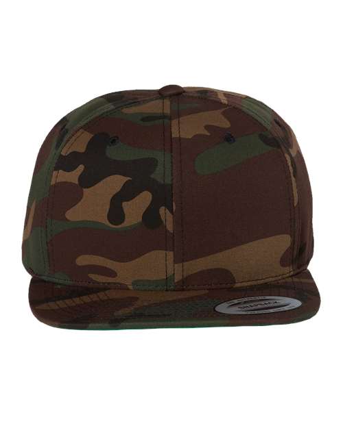 Yupoong Premium Flat Bill Custom Snapback Hat