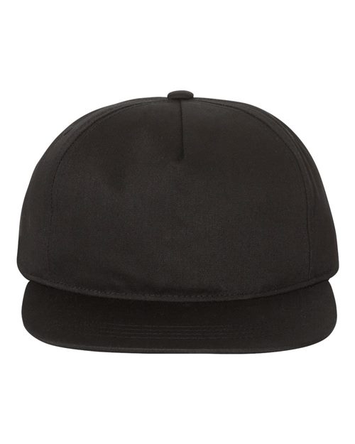 Yupoong Lightly-Structured Five-Panel Custom Snapback Hat