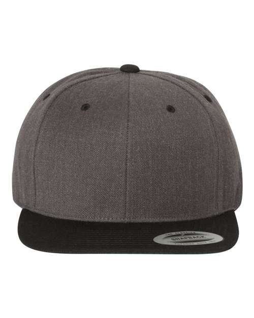 Yupoong Premium Flat Bill Custom Snapback Hat