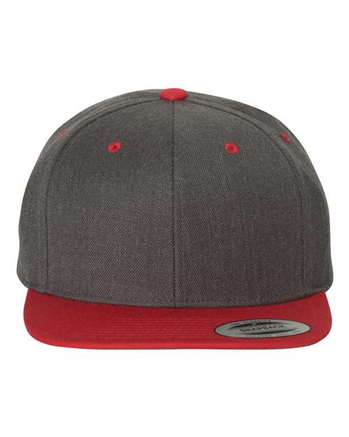 Yupoong Premium Flat Bill Custom Snapback Hat