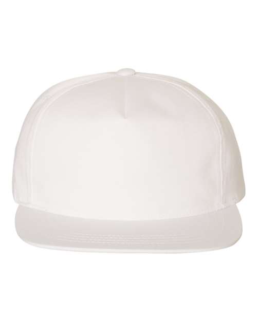 Yupoong Lightly-Structured Five-Panel Custom Snapback Hat