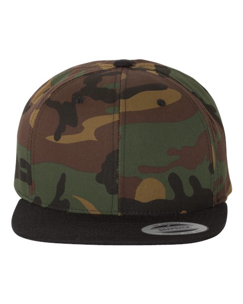 Yupoong Premium Flat Bill Custom Snapback Hat