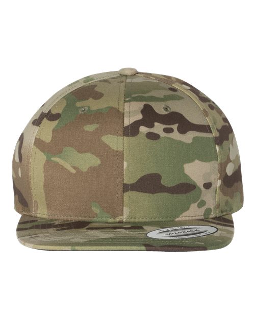 Yupoong Premium Flat Bill Custom Snapback Hat