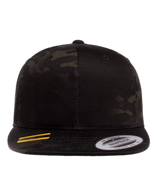 Yupoong Premium Flat Bill Custom Snapback Hat