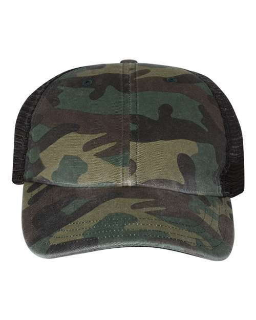 Richardson Garment Washed Printed Custom Trucker Hat