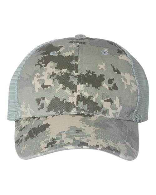 Richardson Garment Washed Printed Custom Trucker Hat