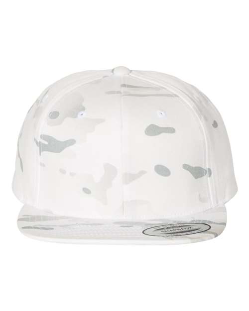 Yupoong Premium Flat Bill Custom Snapback Hat