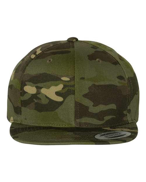 Yupoong Premium Flat Bill Custom Snapback Hat