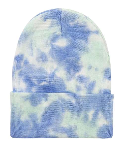 Sportsman 12" Tie-Dyed Custom Cuffed Beanie