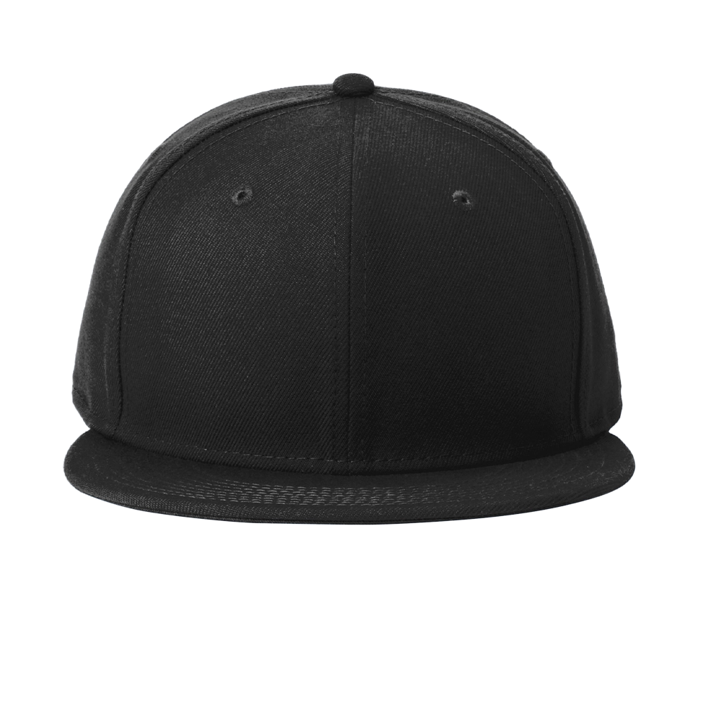 New Era Standard Fit Flat Bill Custom Snapback Hat