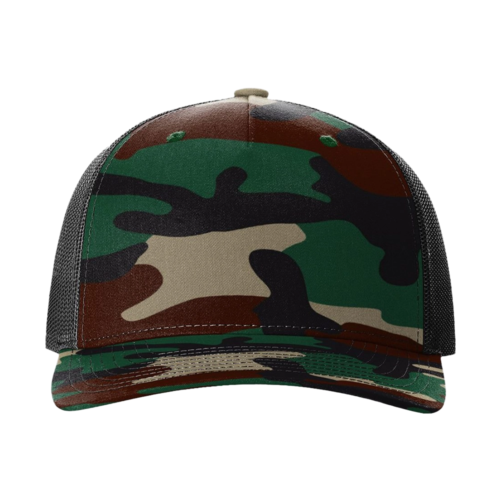 Richardson Five-Panel Printed Custom Trucker Hat