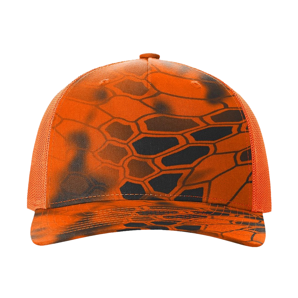 Richardson Five-Panel Printed Custom Trucker Hat