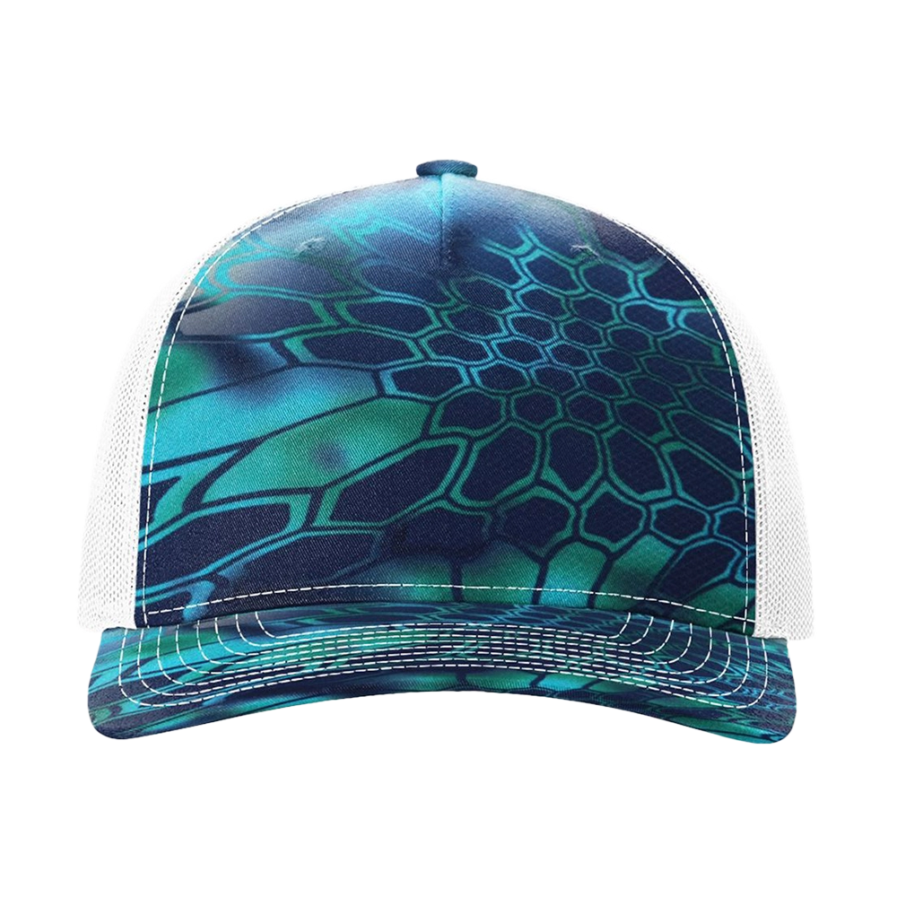 Richardson Five-Panel Printed Custom Trucker Hat