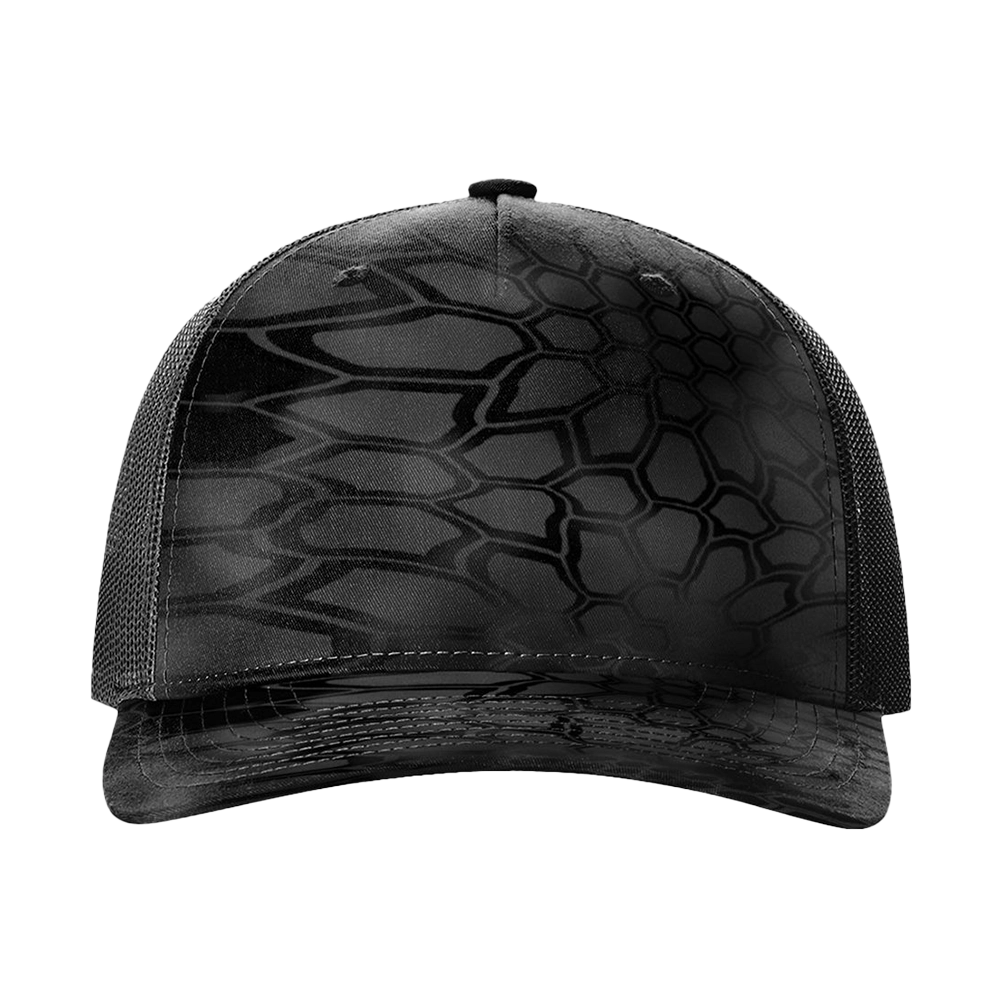 Richardson Five-Panel Printed Custom Trucker Hat