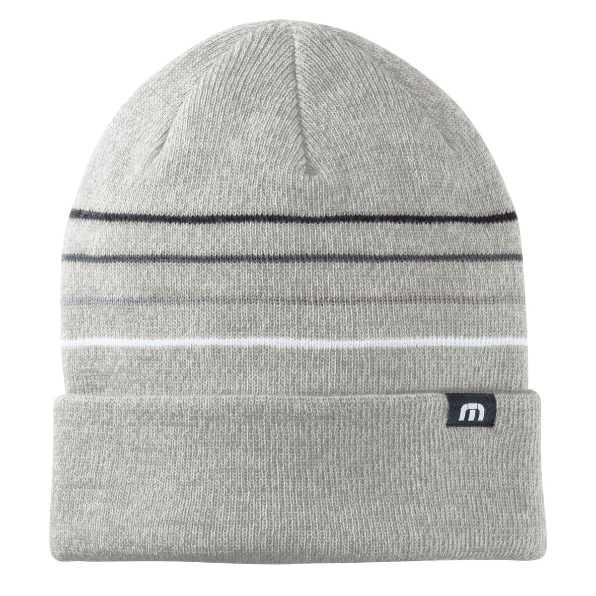 TravisMathew Striped Custom Cuffed Beanie